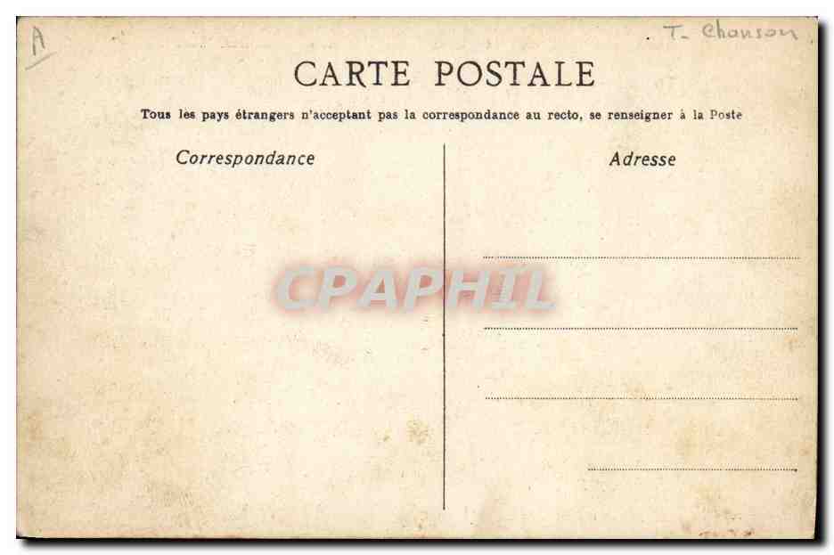 CPA L'angelus de la mer Durocher Goublier  — Verso