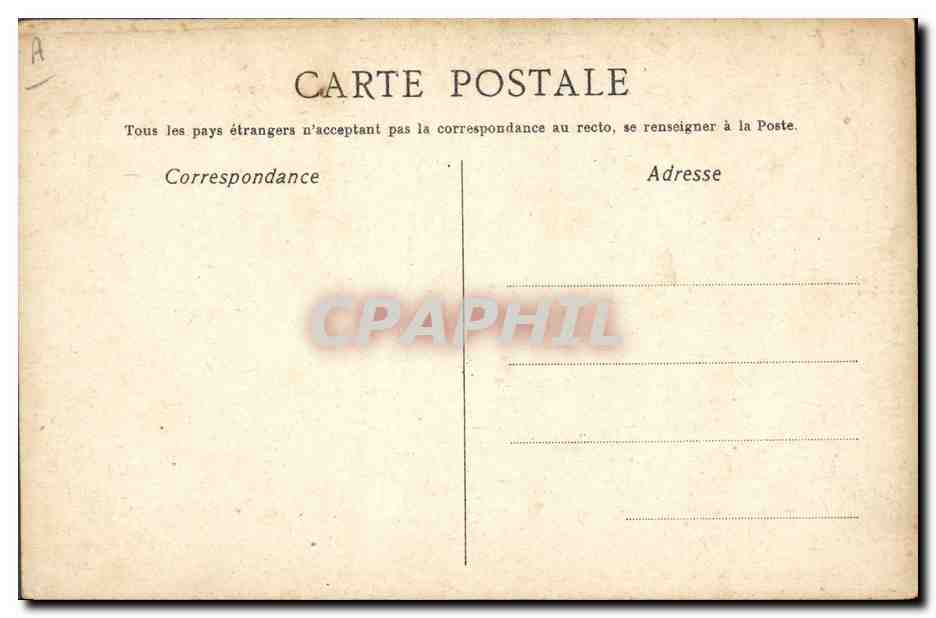 CPA Le fromage Meusy Ziem — Verso