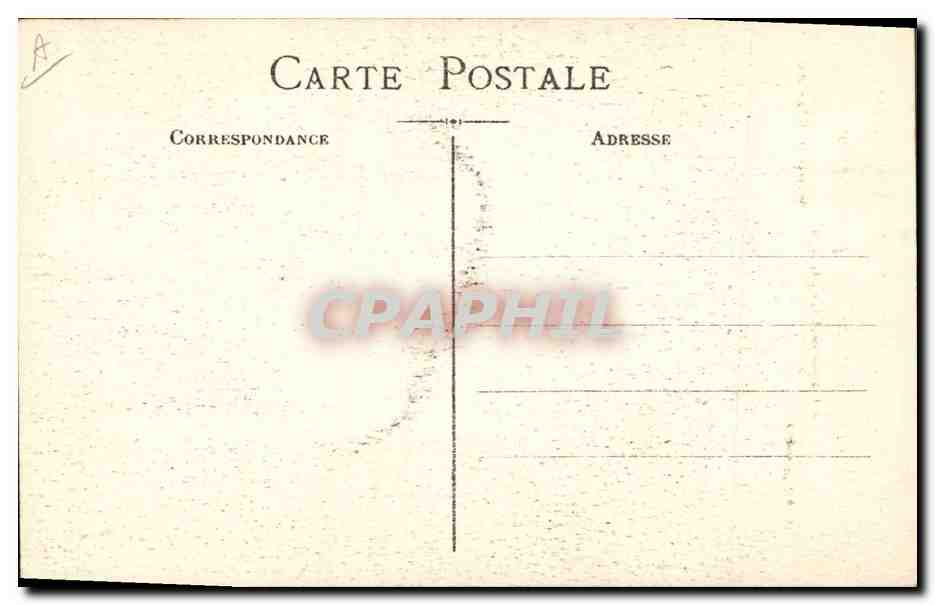 CPA Folklore Alsace La triple entente Militaria — Verso