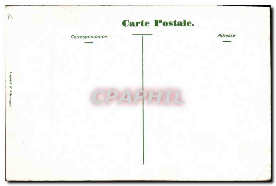 CPA Folklore Alsace Alsaciennes — Verso