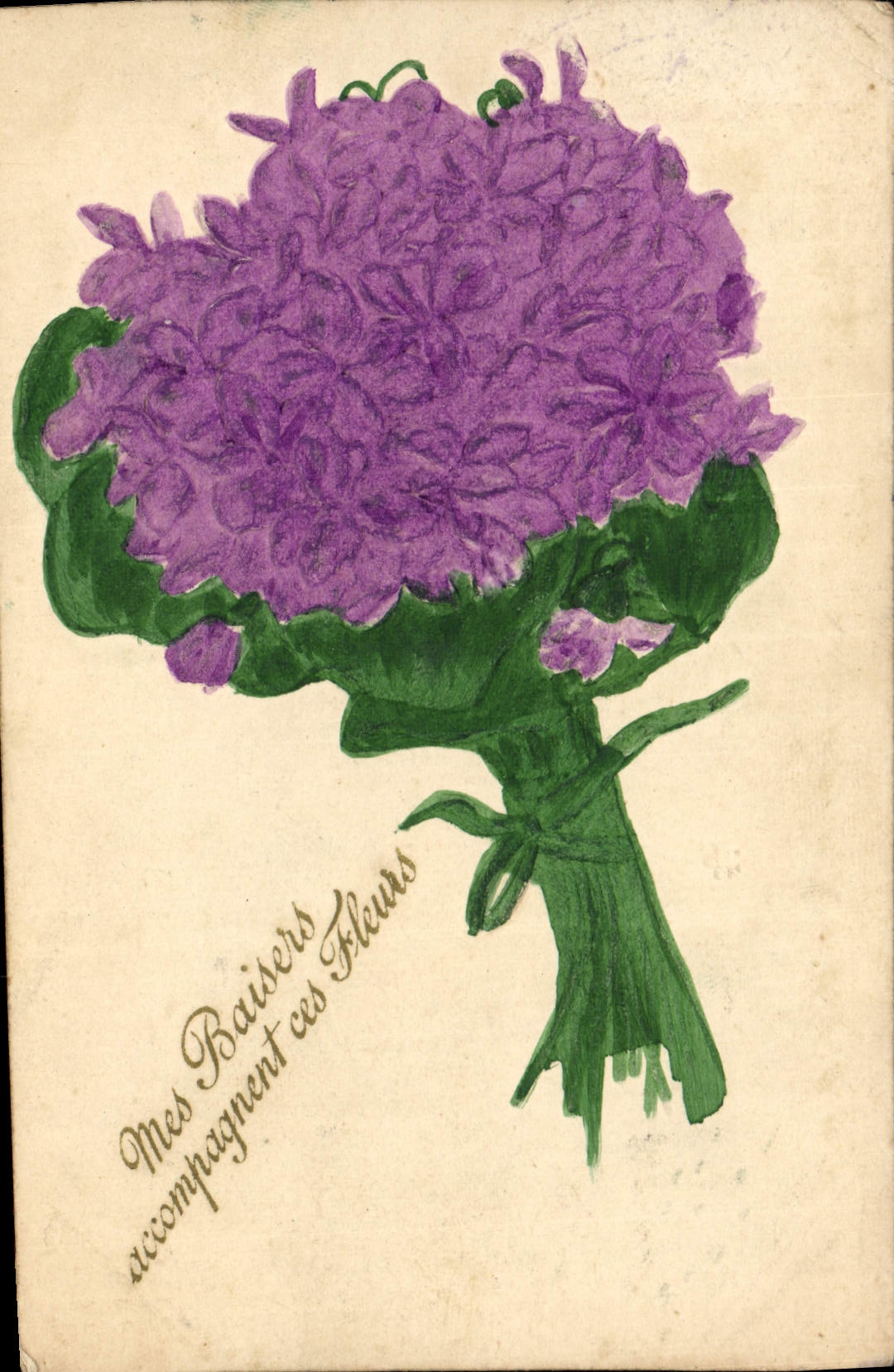 CPA Fantaisie Fleurs 