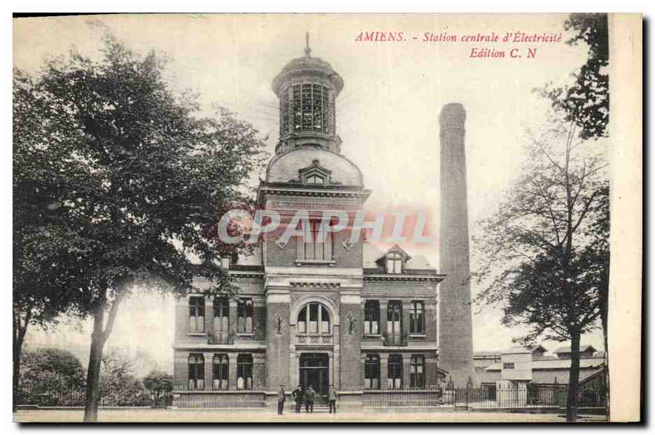 Amiens — Station centrale d'Électricité — Édition C. N