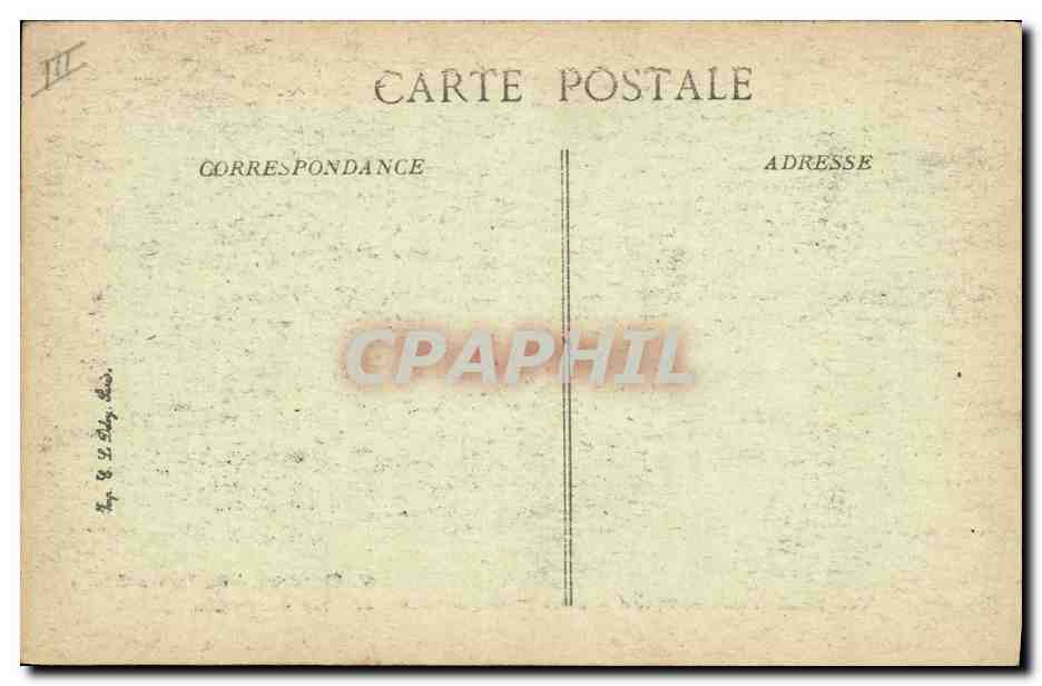 Frontière Franco-Suisse — Usine électrique du Refrain — Vue d'ensemble — Cl. Ch. Simon, édit., Maîche-Ornans — Reverso