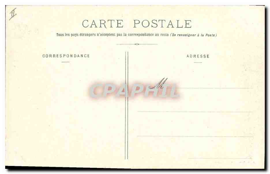 CPA Barrage de l'usine electrique a Bonnavaud pres Gueret Electricite  — Verso