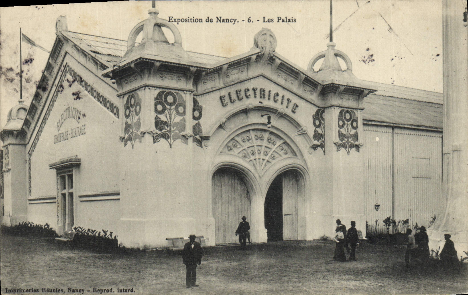 Exposition de Nancy - 6 - Les Palais - Électricité - Chauffage - Éclairage