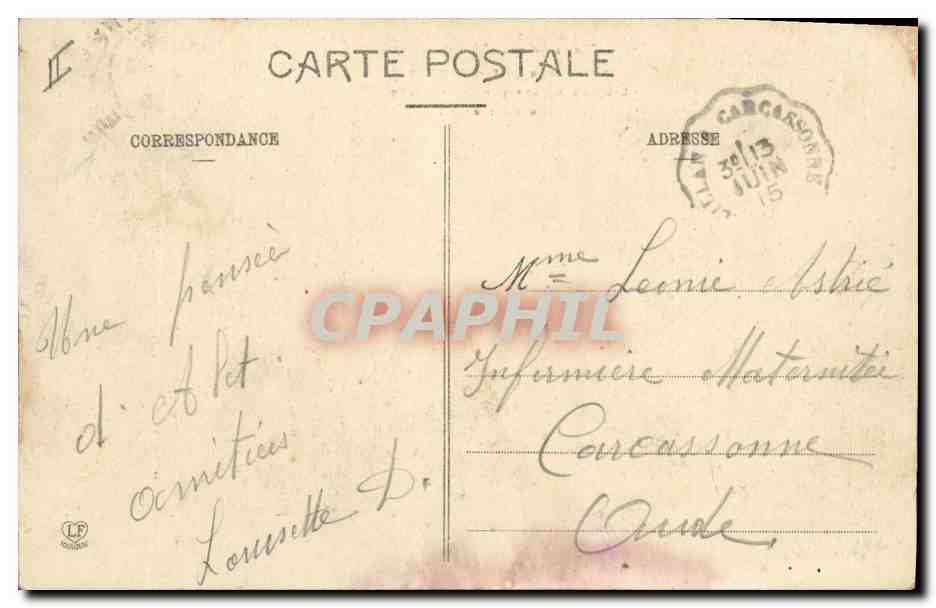 CPA Gorges St Georges L'usine electrique et l'entree de defile Electricite  — Rückseite