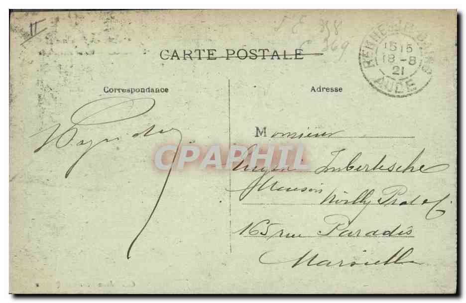 CPA Gesse Usine electrique Electricite  — Verso