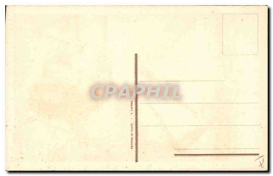 CPA Fantaisie Illustrateur Enfant Militaria Effluves printaniers  — Rückseite