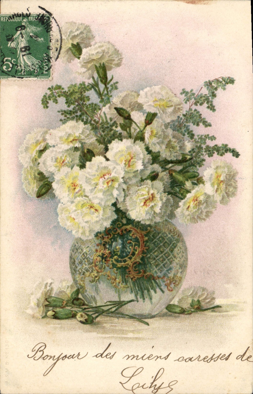 CPA Fleurs 