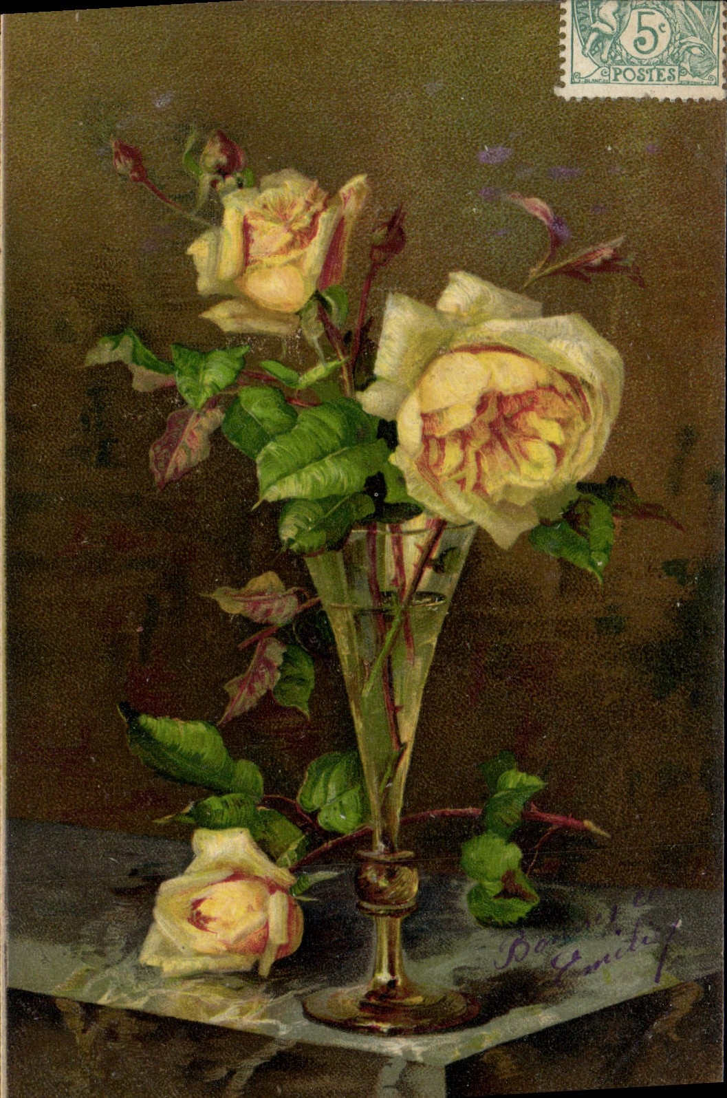 CPA Fleurs 