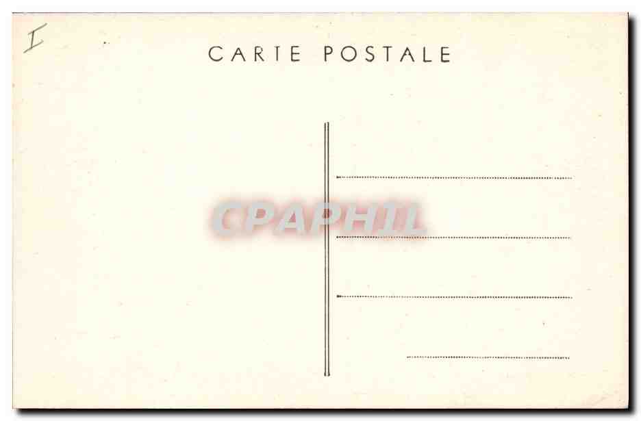CPA La Chaise Dieu Tombeau de Clement VI  — Rückseite