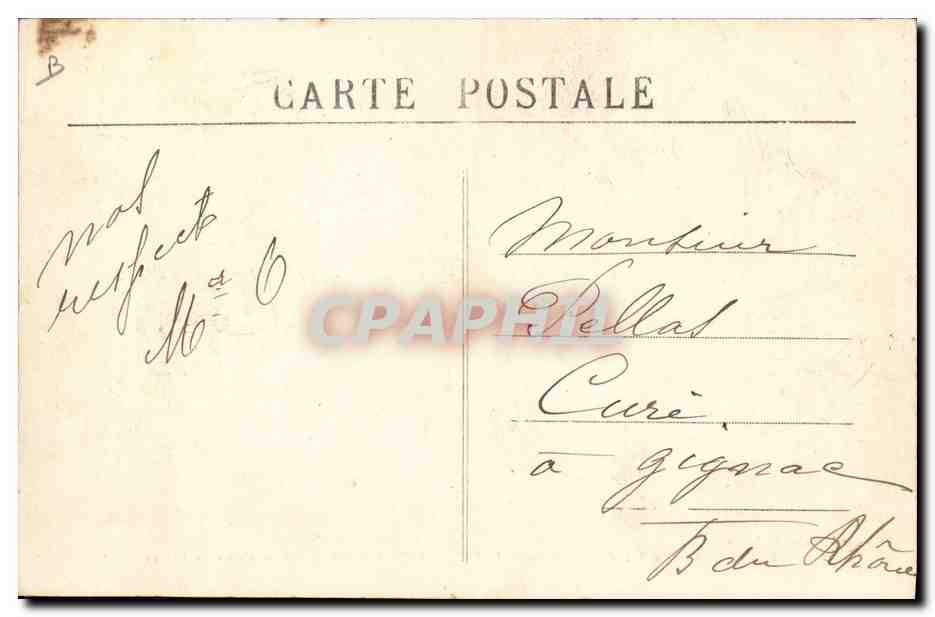 CPA Toulon Funerailles des victimes de la Liberte Defile du clerge  — Rückseite