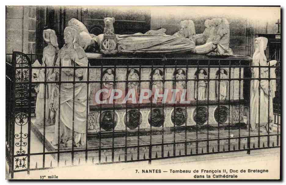 CPA Nantes Tombeau de Francois II Duc de Bourgogne dans la cathedrale 