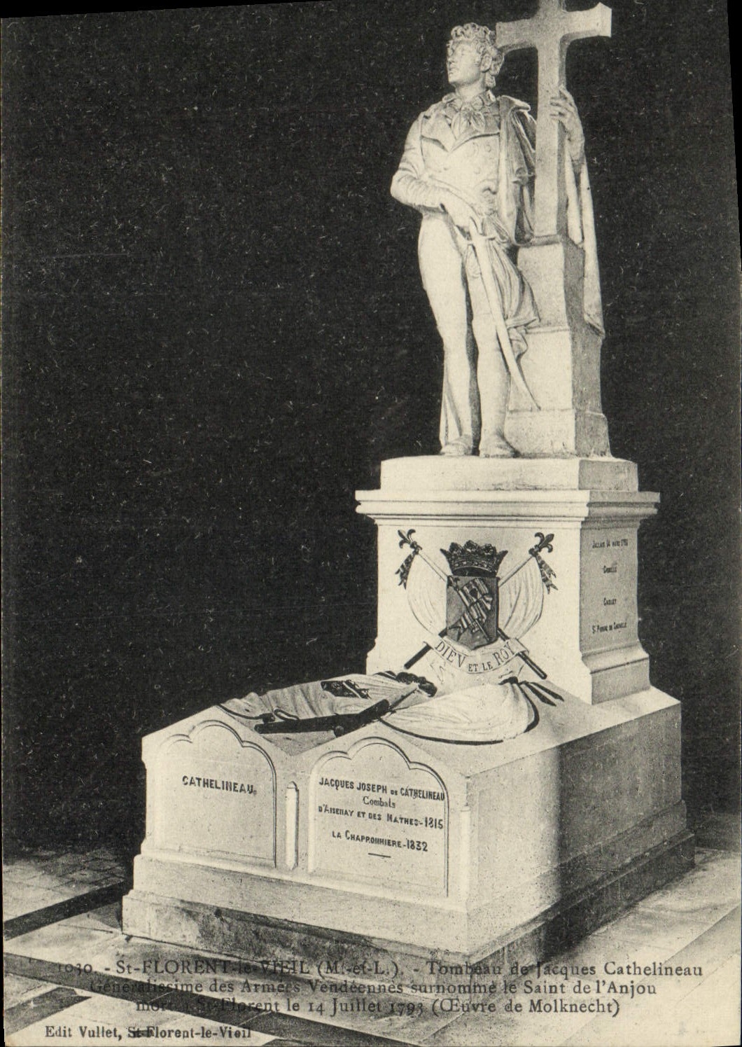 CPA St Florent le Vieil Tombeau de Jacques Cathelineau 