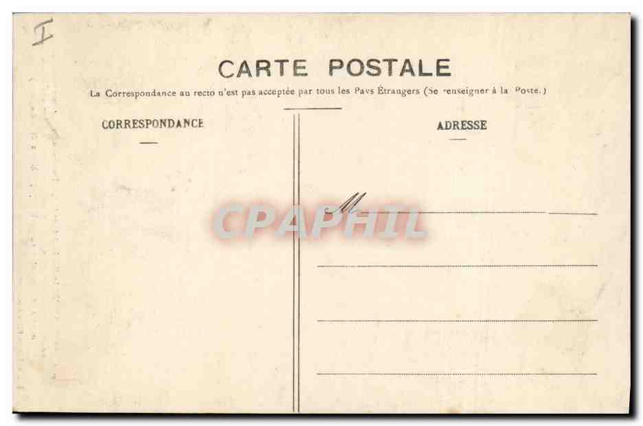CPA St Florent le Vieil Tombeau de Jacques Cathelineau  — Rückseite