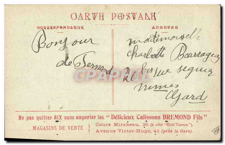 CPA Militaria Chasseurs Alpins L'alpinisme Beauvais — Verso