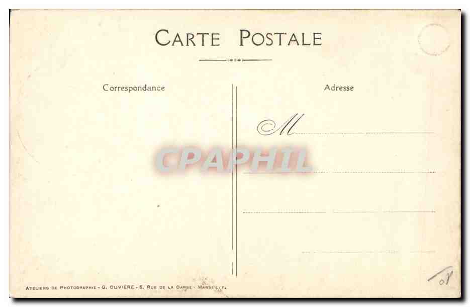 CPA Militaria Chasseurs Alpins  — Rückseite