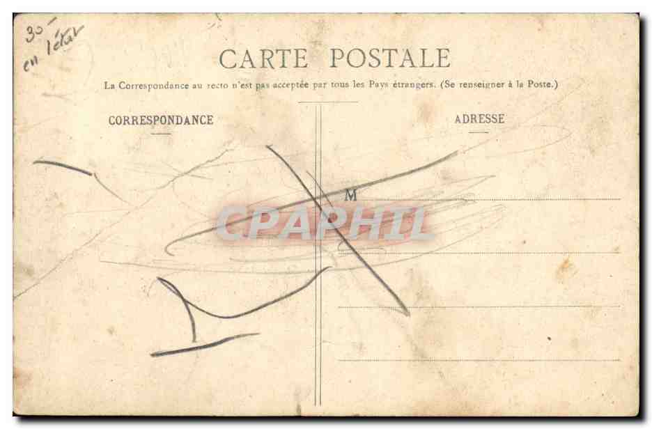 CPA Militaria Chasseurs Alpins en campagne — Rückseite