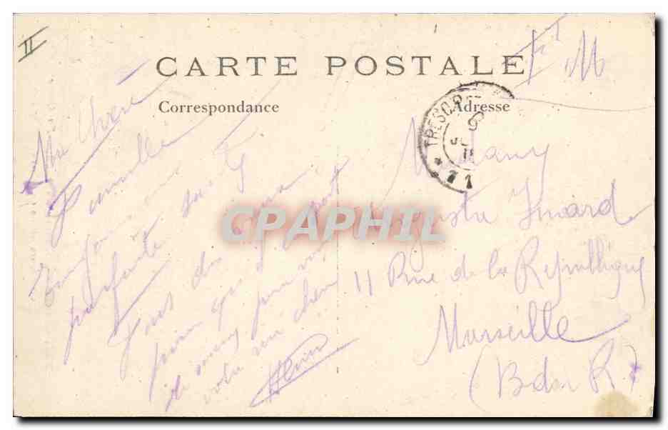 CPA Militaria Chasseurs Alpins en reserve En Alsace — Rückseite