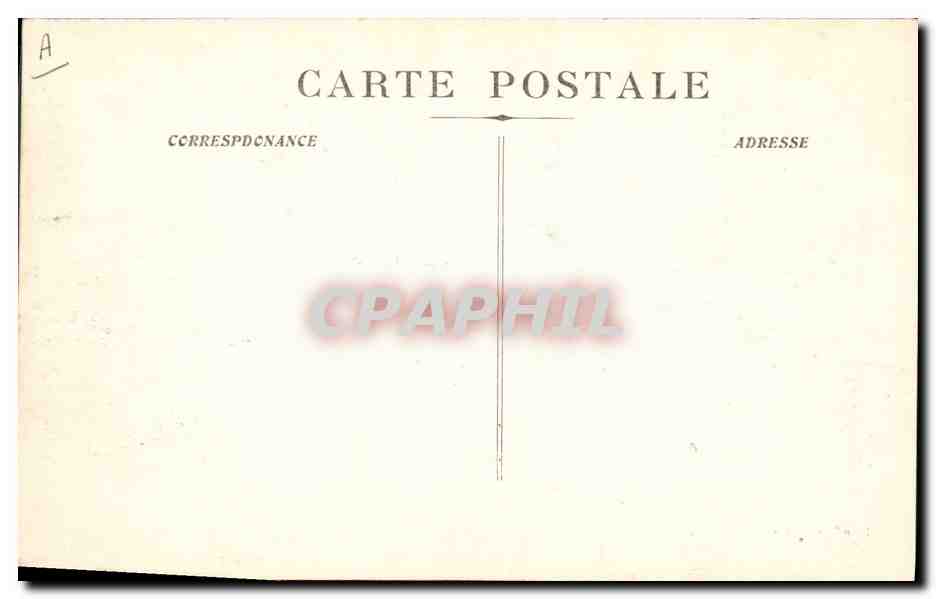 CPA Bateau L'explosion de la Liberte Le cuirasse apres l'explosion — Verso
