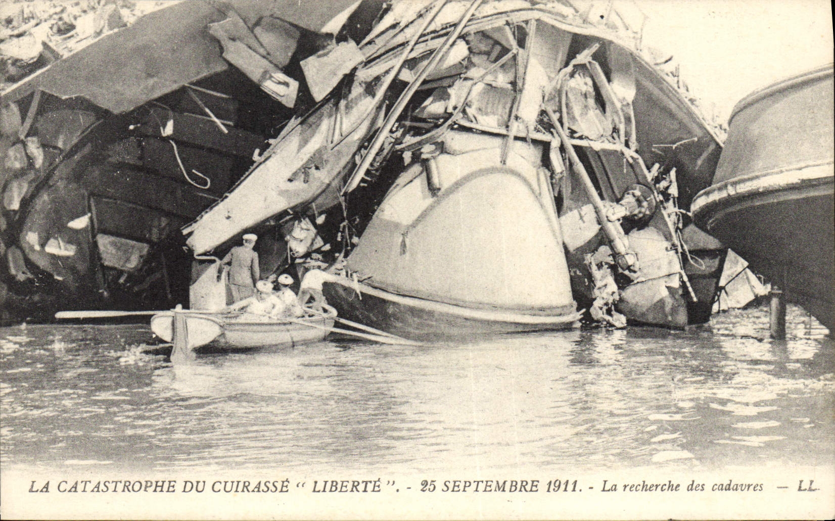 La catastrophe du cuirassé "Liberté" — 25 septembre 1911 — LL