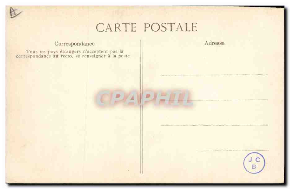 CPA Bateau Liberte Cuirasse d'escadre  — Verso