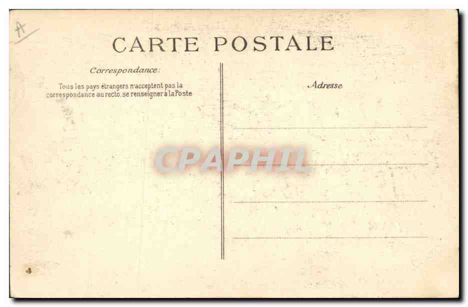 CPA Bateau Liberte Cuirasse d'escadre detruit en rade de Toulon — Verso