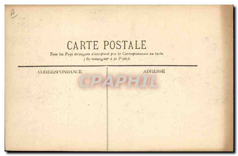 CPA Bateau Liberte Cuirasse d'escadre — Verso