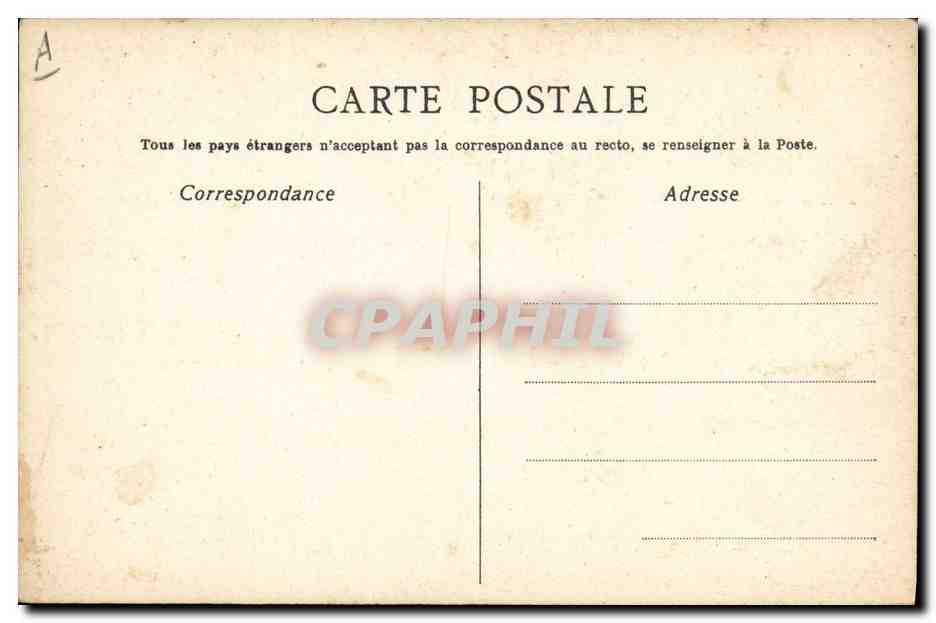 CPA Le temps des cerises Clement Renard — Verso