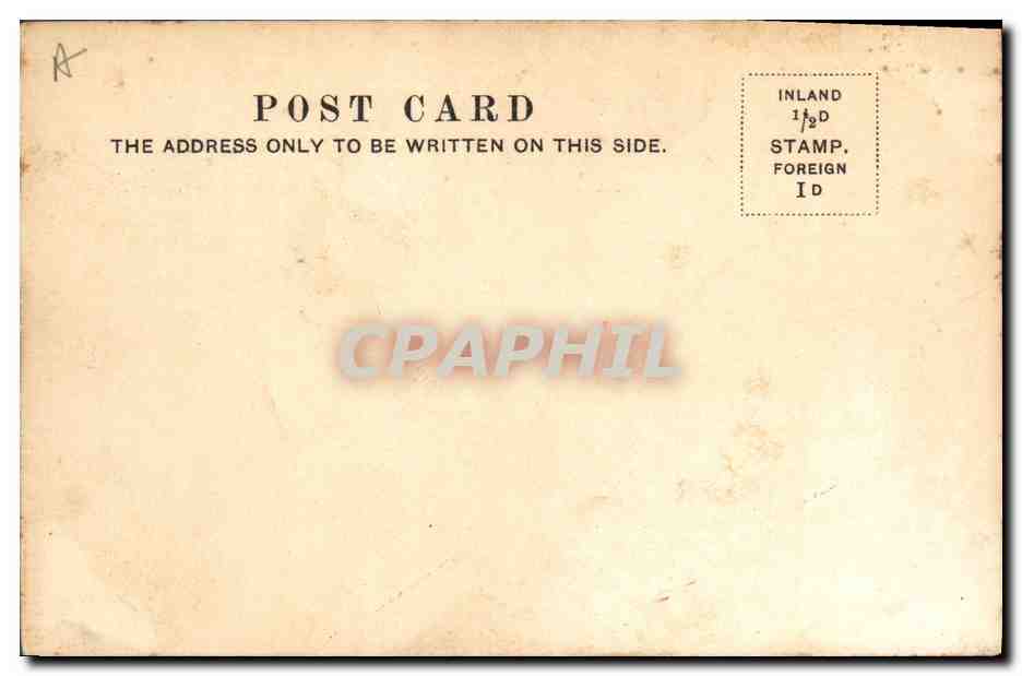 CPA God save the King — Verso