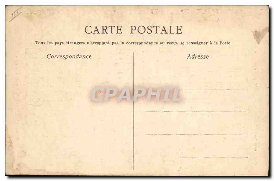 CPA Si j'ai pleure pour vous Georges Millandy Rene de Buxeuil — Verso