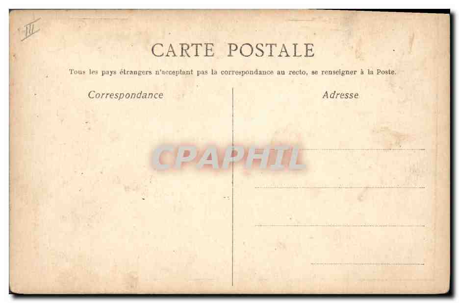 CPA Monsieur Rodin Delormel Garnier  — Verso