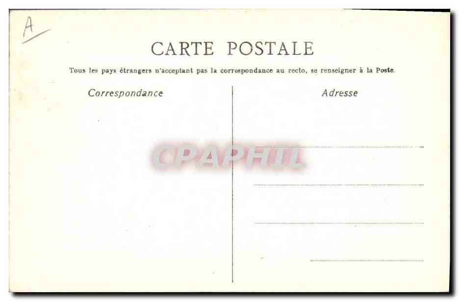 CPA C'est un oiseau qui vient de France Soubine Boissiere — Verso