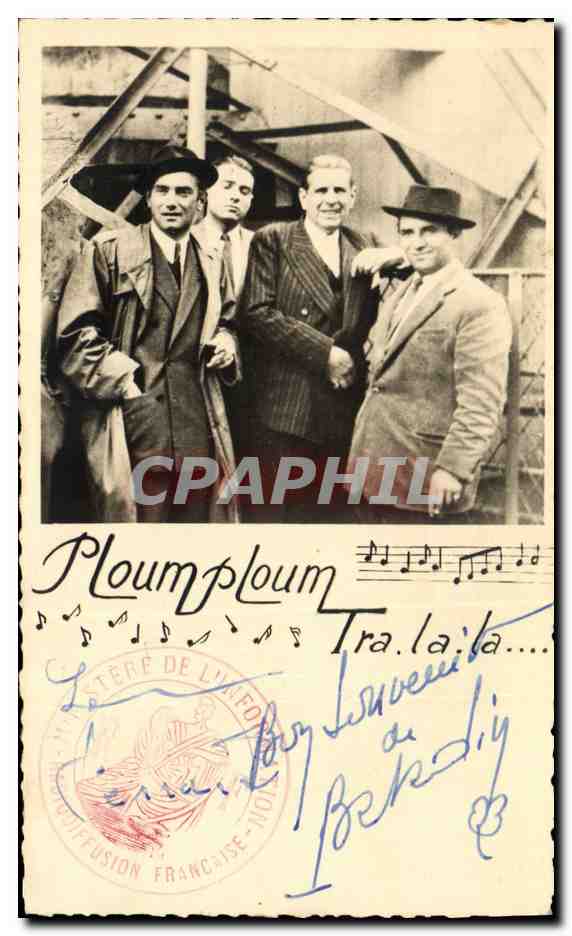 CPA Ploum ploum Tra la la