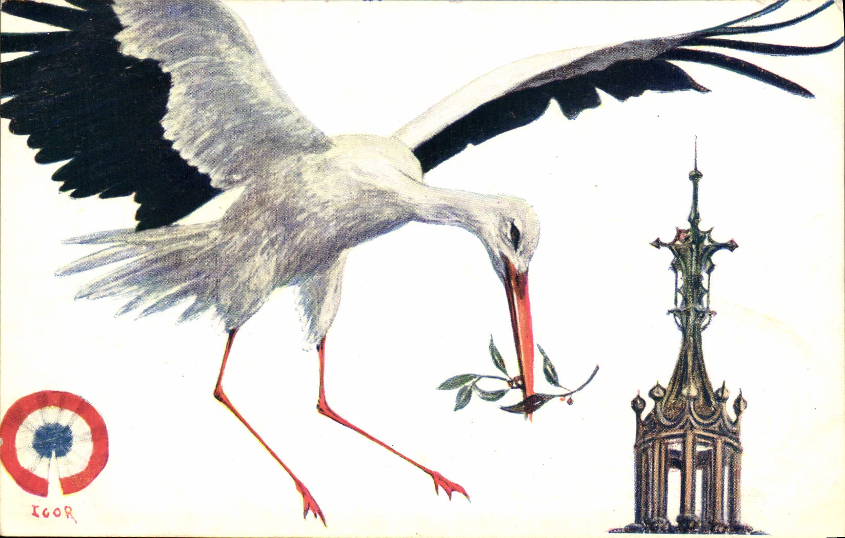 Cigogne d'Alsace — Série 28 — IGOR & P. J. Gallais & Cie, Paris