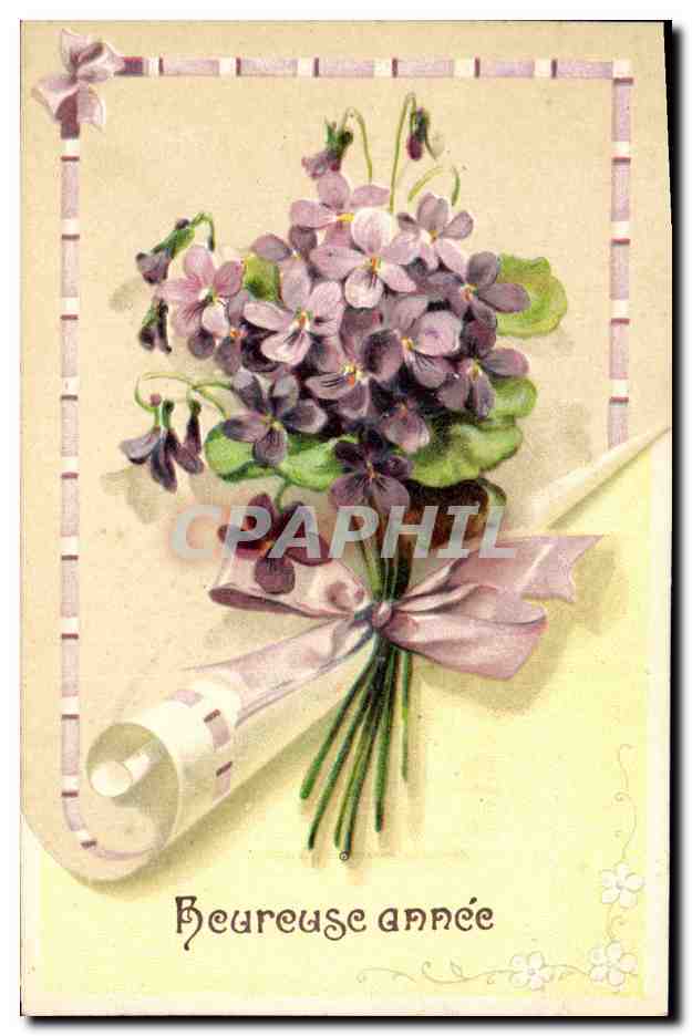 CPA Fantaisie Fleurs 