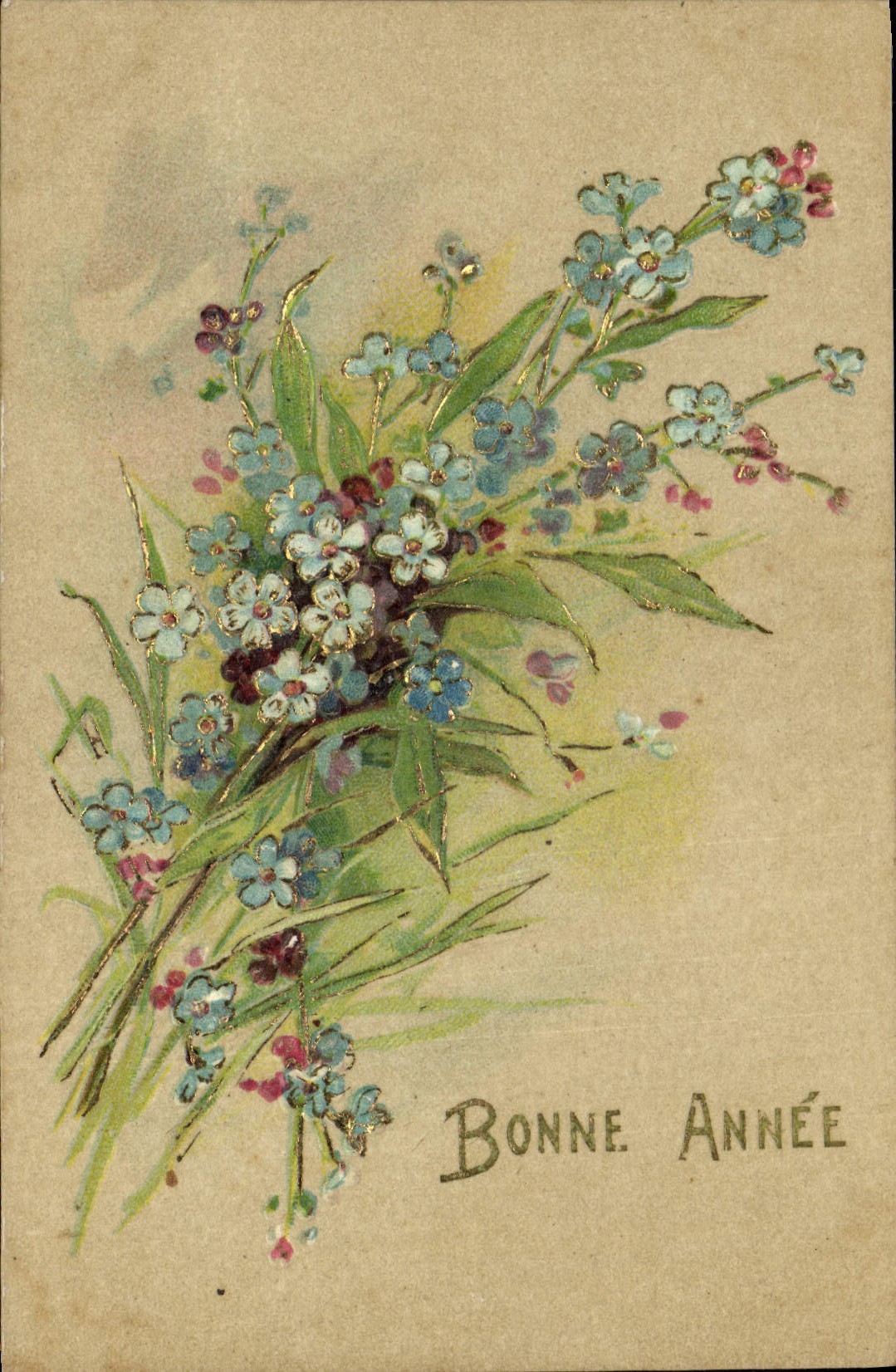CPA Fantaisie Fleurs 