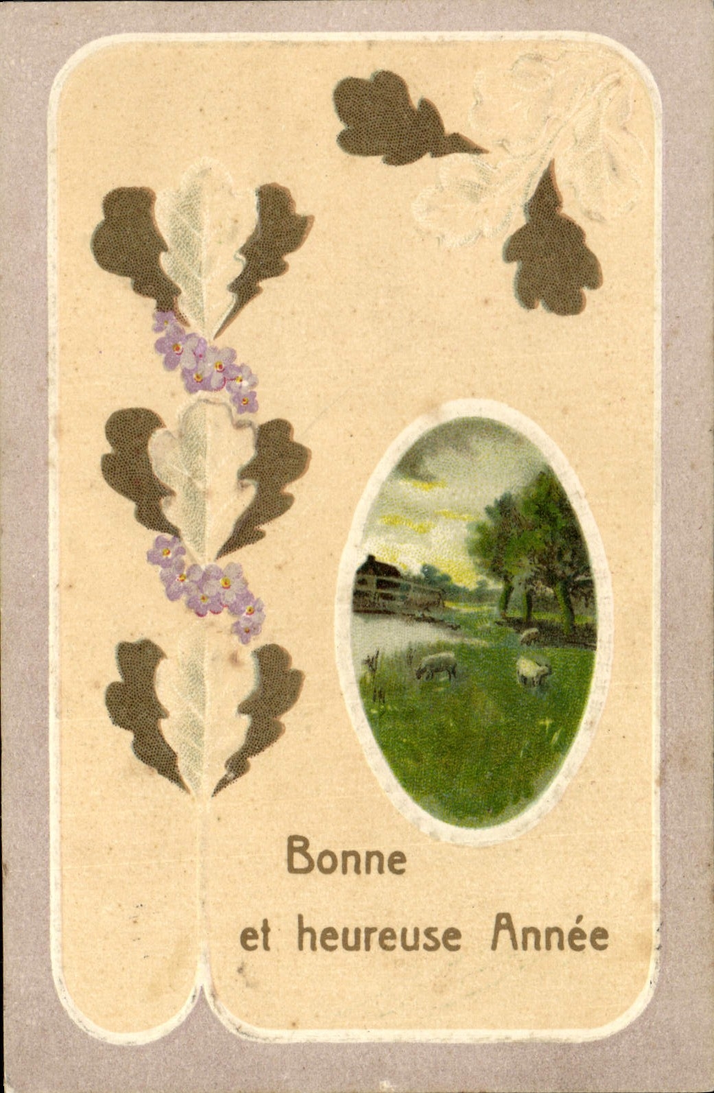 CPA Fantaisie Fleurs 
