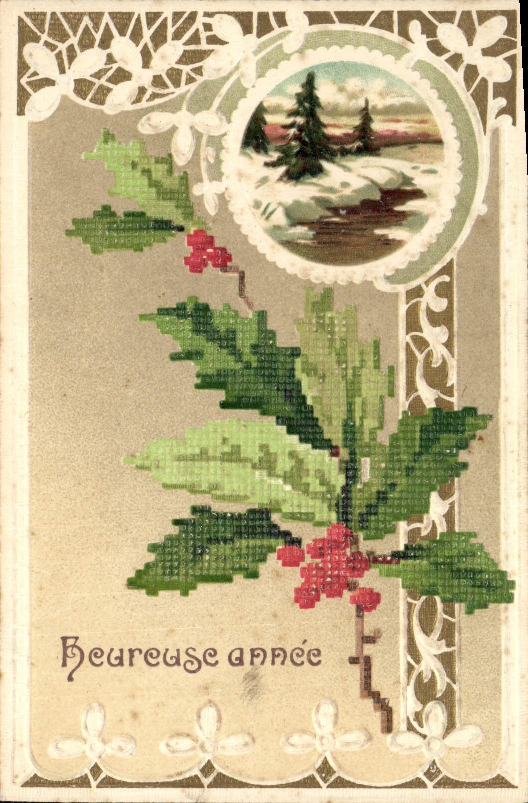 CPA Fantaisie Fleurs 