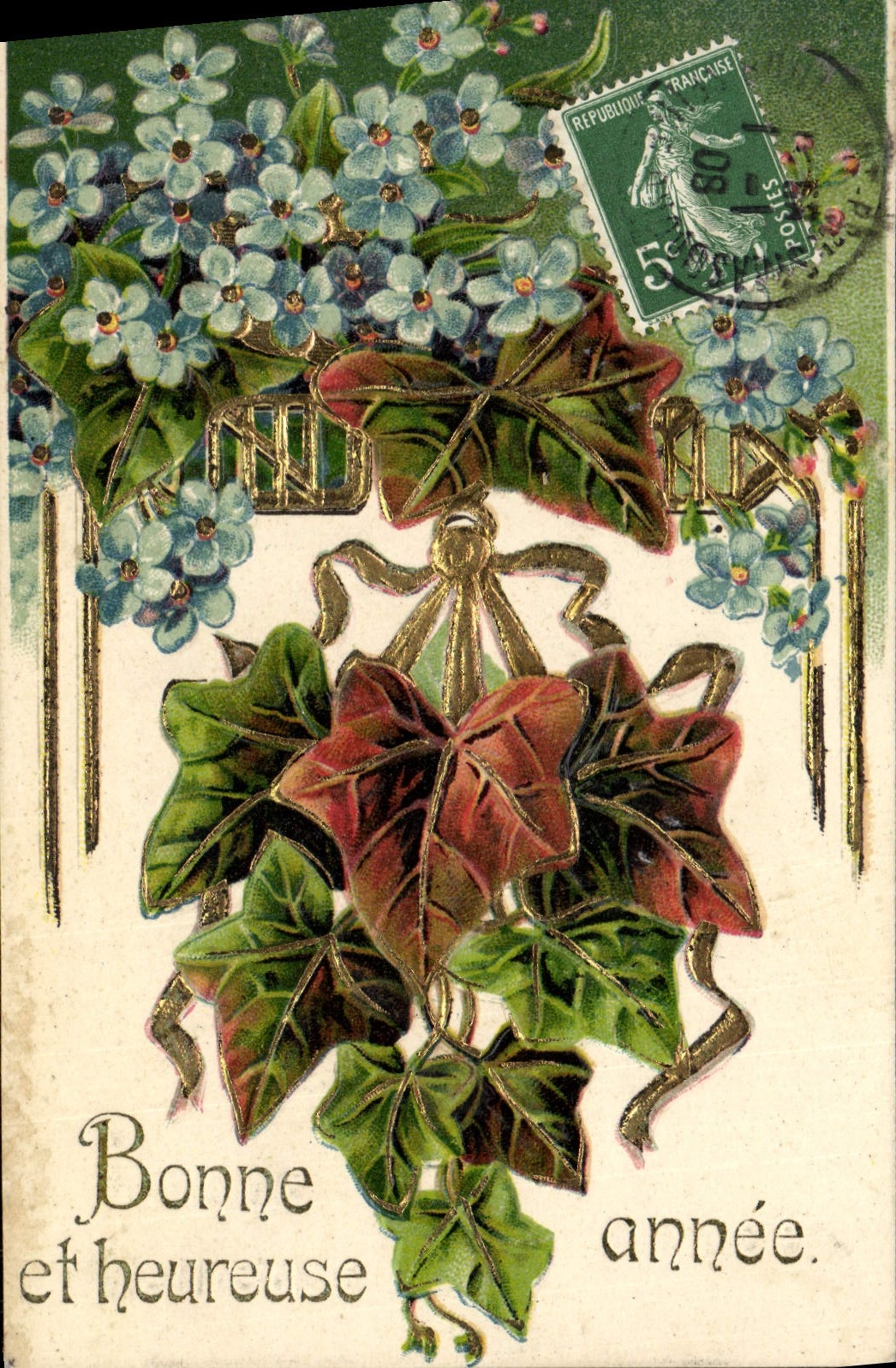 CPA Fantaisie Fleurs 