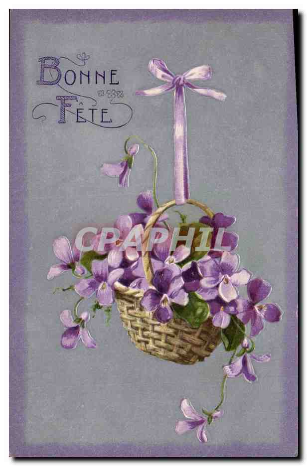 CPA Fantaisie Fleurs 