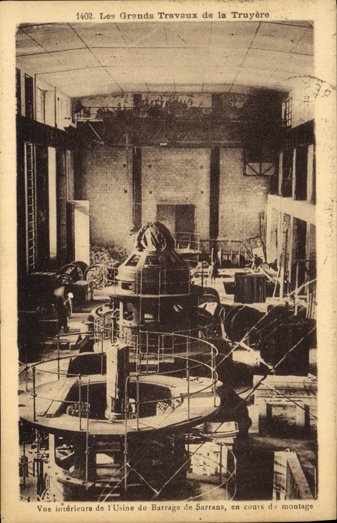 Usine du Barrage de Sarrans — Truyère — Éditions Matraux-Édouard