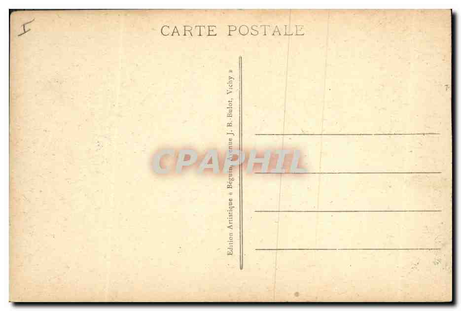 CPA Electricite Vue panoramique du barrage de la Sioule et du viaduc des Fades — Verso