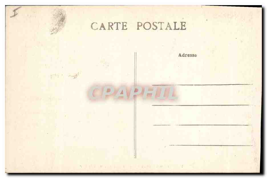 CPA Electricite Barrage d'Eguzon L'usine et le lac — Verso