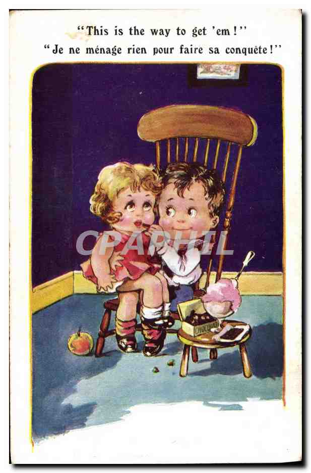 CPA Fantaisie Illustrateur Enfants 