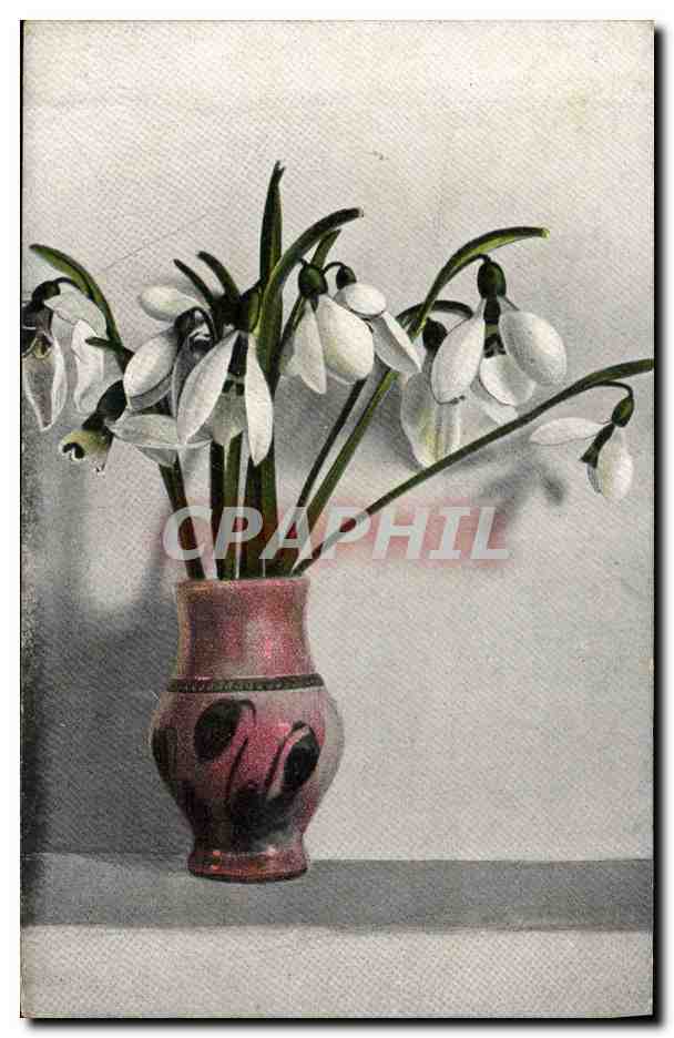 CPA Fantaisie Fleurs 