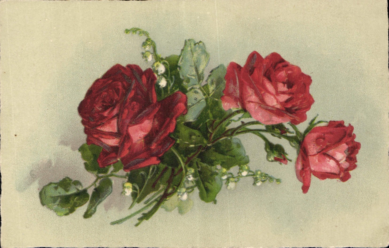 CPA Fantaisie Fleurs 