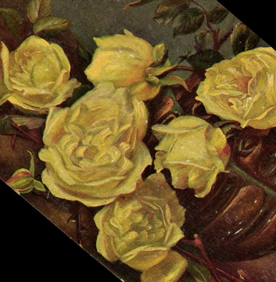 CPA Fantaisie Fleurs 