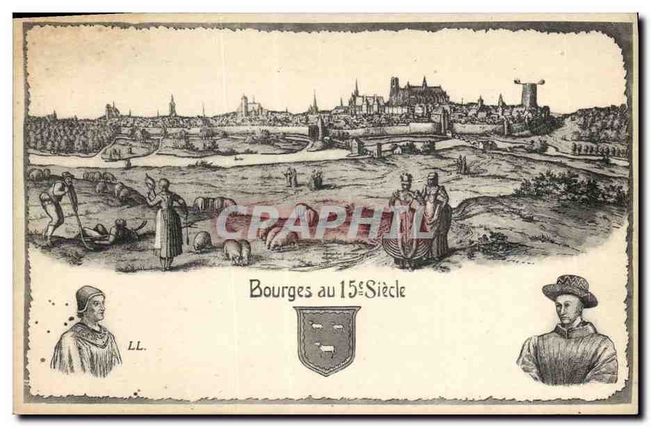 CPA Bourges au 15eme 