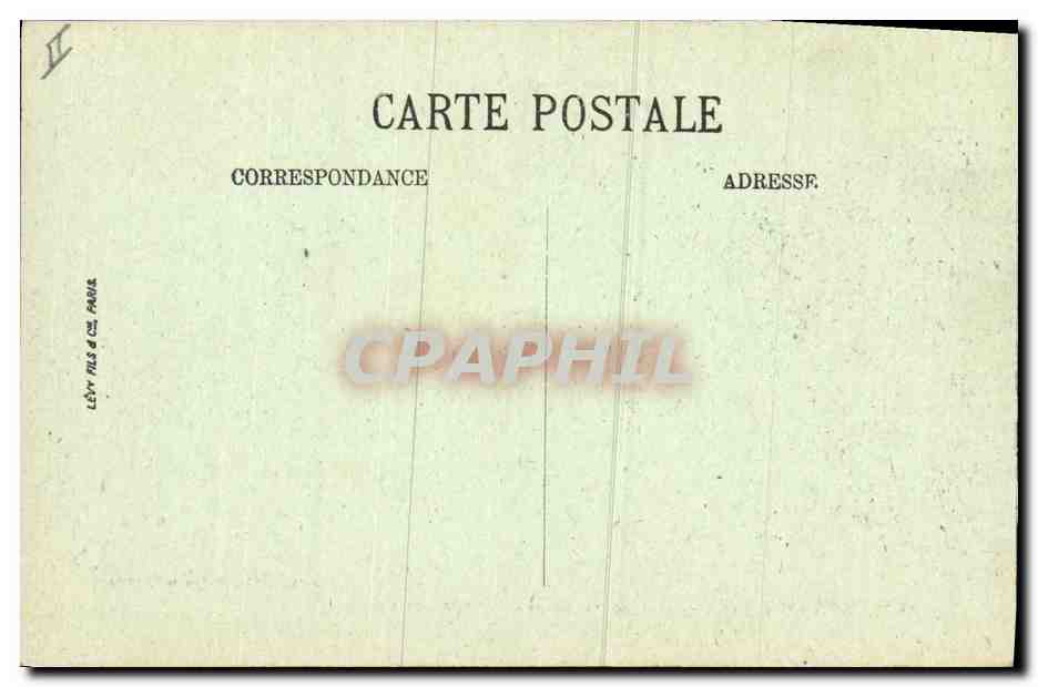 CPA Chateau Thierry  — Rückseite